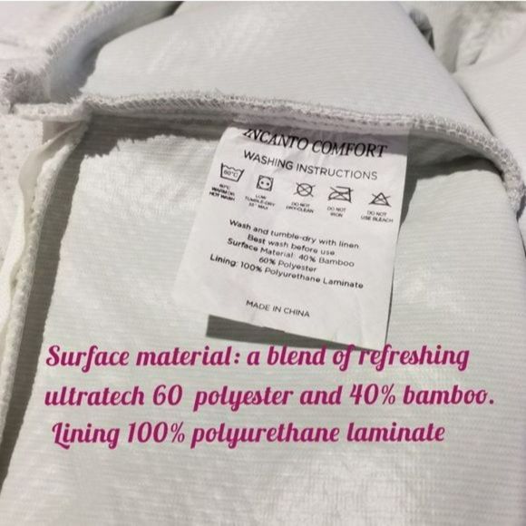 Bamboo Waterproof And Cooling Twin Mattress Protector And Pillow Cover Protector - Picture 6 of 9